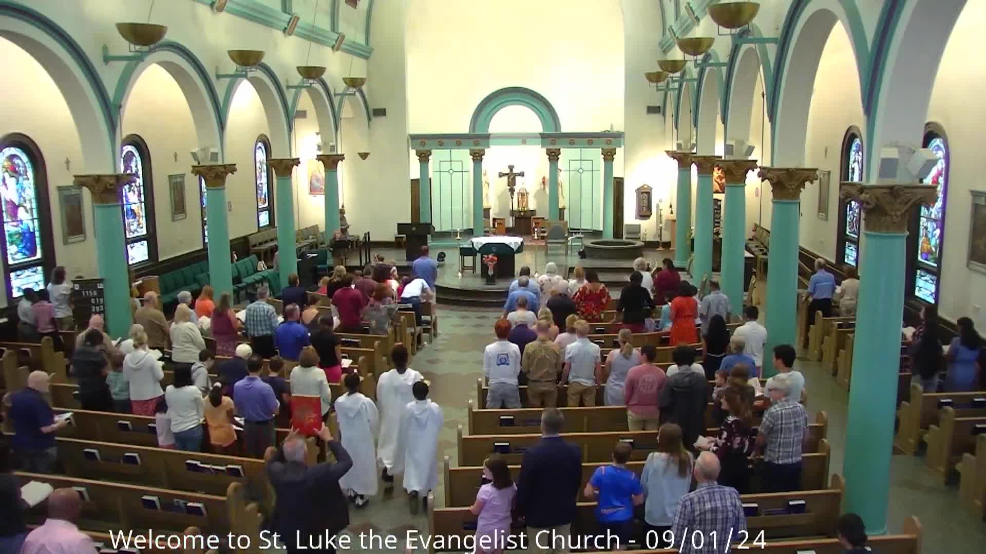Thumbnail image for St. Luke's Parish - Twenty-second Sunday in Ordinary Time - September 1, 2024
