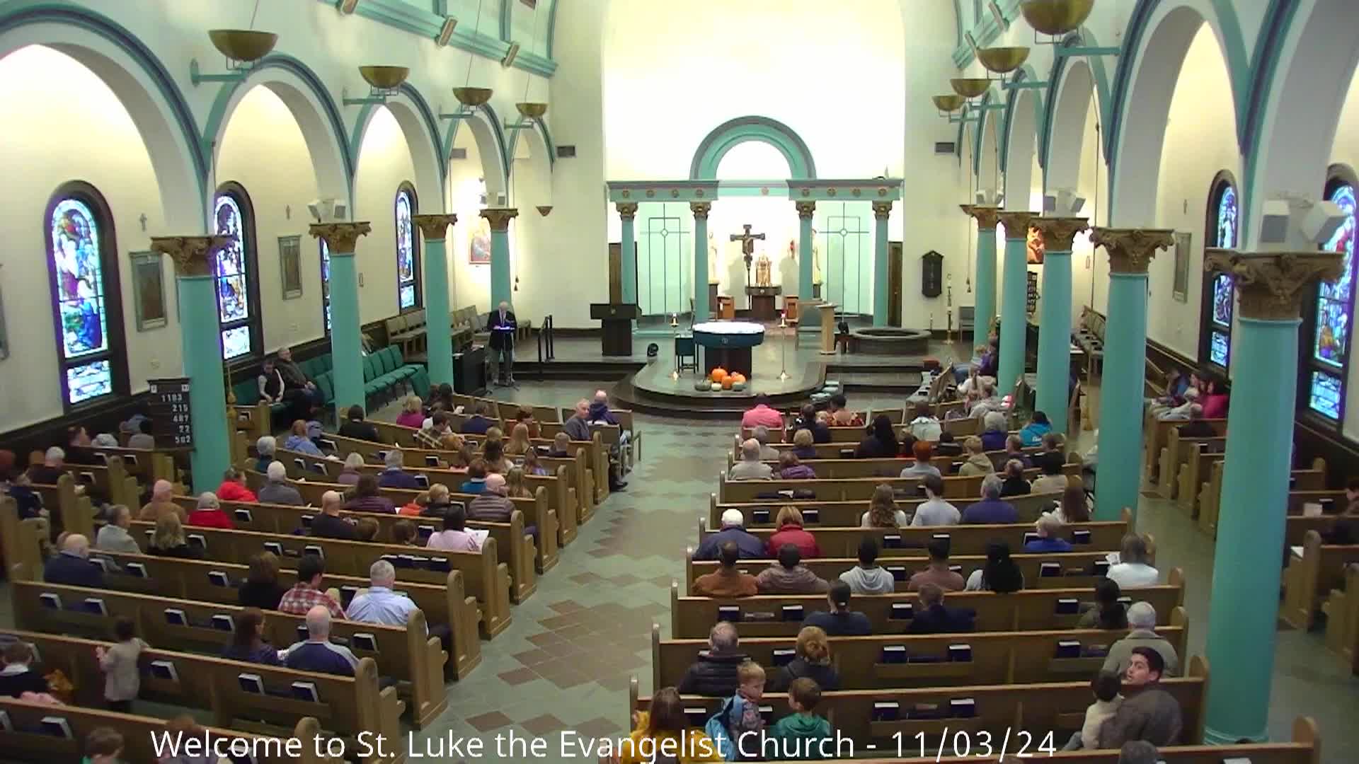 Thumbnail image for St. Luke's Parish - Thirty-first Sunday in Ordinary Time - November 3, 2024