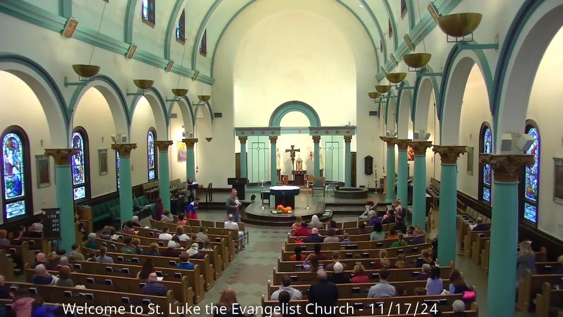 Thumbnail image for St. Luke's Parish - Thirty-third Sunday in Ordinary Time - November 10, 2024