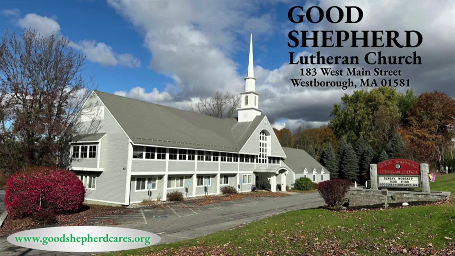 Thumbnail image for Good Shepherd Lutheran Church - November 17, 2024