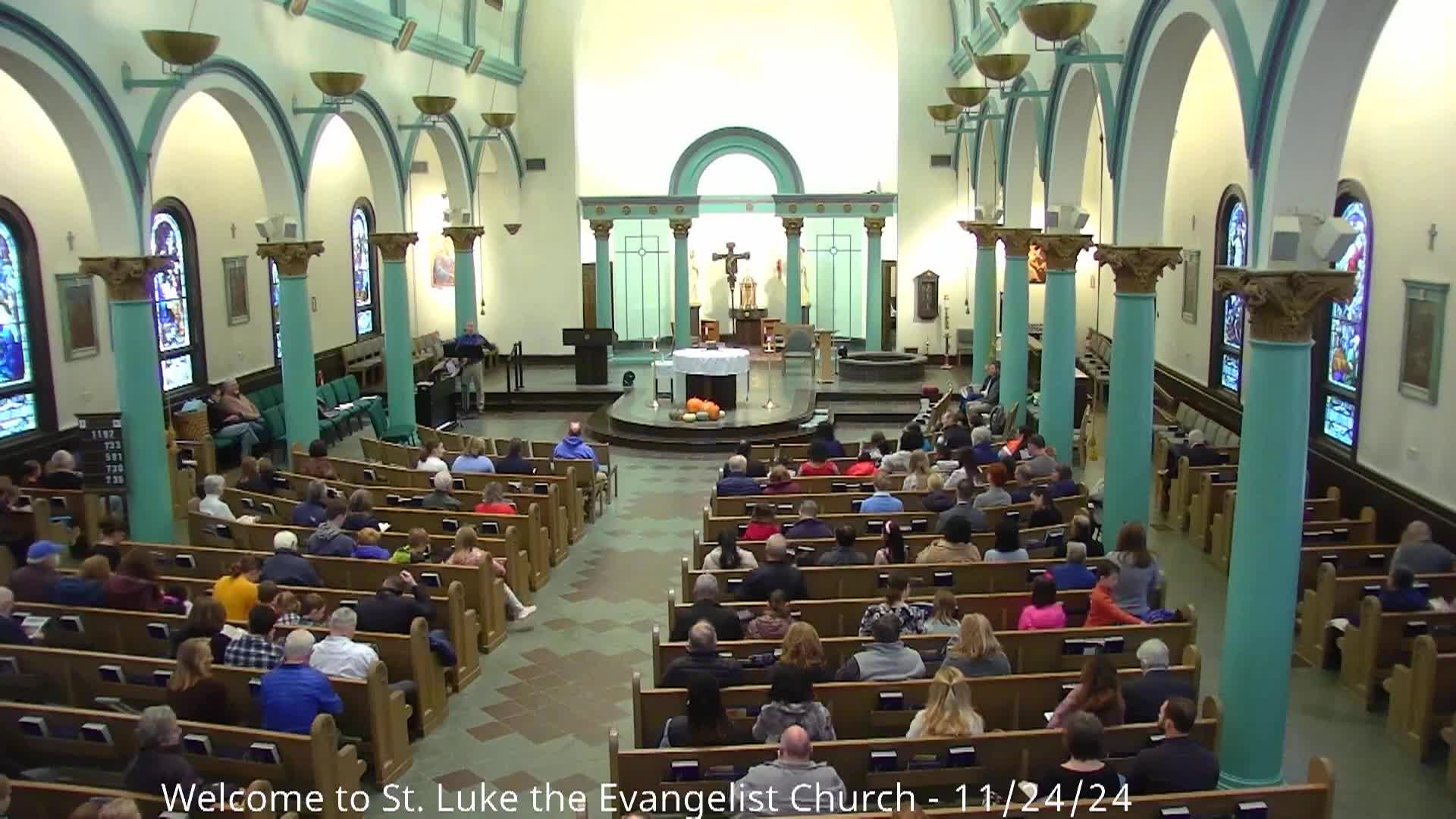 Thumbnail image for St. Luke's Parish - The Solemnity of Our Lord Jesus Christ, King of the Universe - November 24, 2024