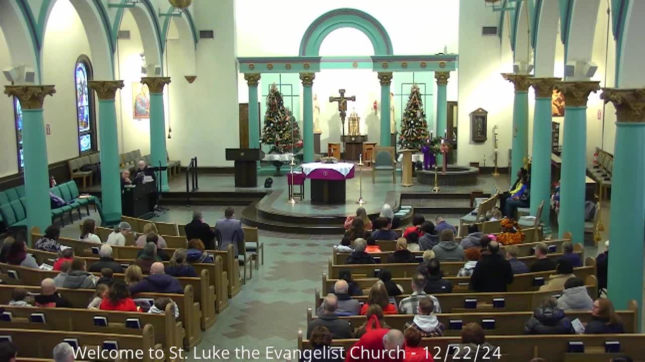 Thumbnail image for St. Luke's Parish - Fourth Sunday of Advent - December 22, 2024