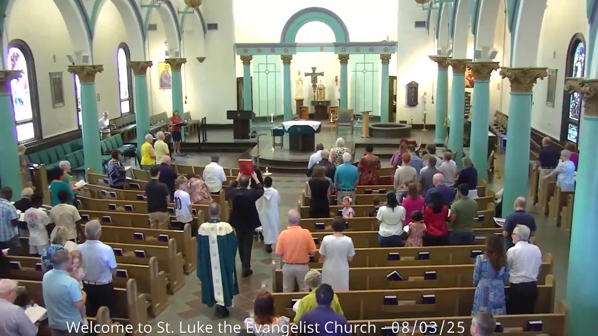 Thumbnail image for St. Luke's Parish - Eighteenth Sunday in Ordinary Time - August 3, 2025