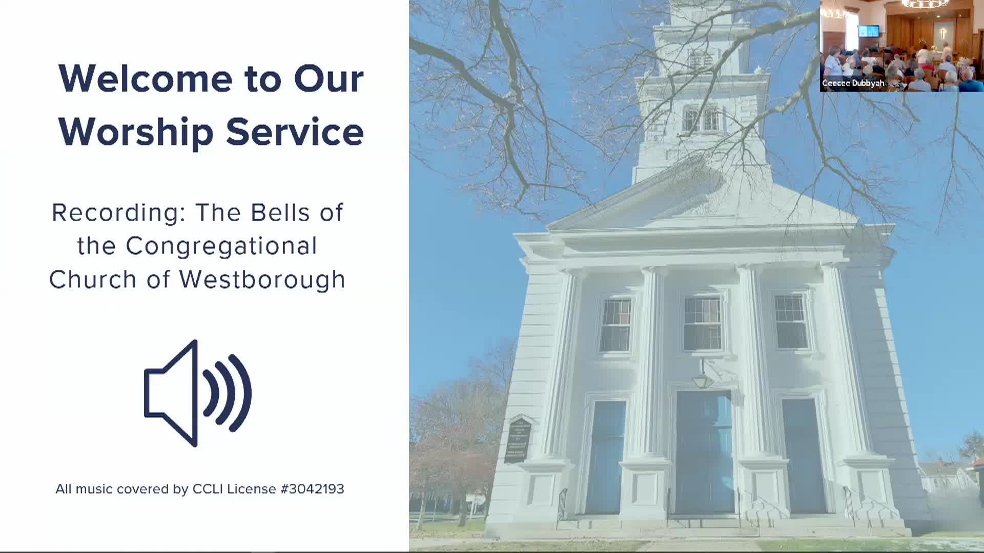 Congregational Church of Westborough - August 24, 2025