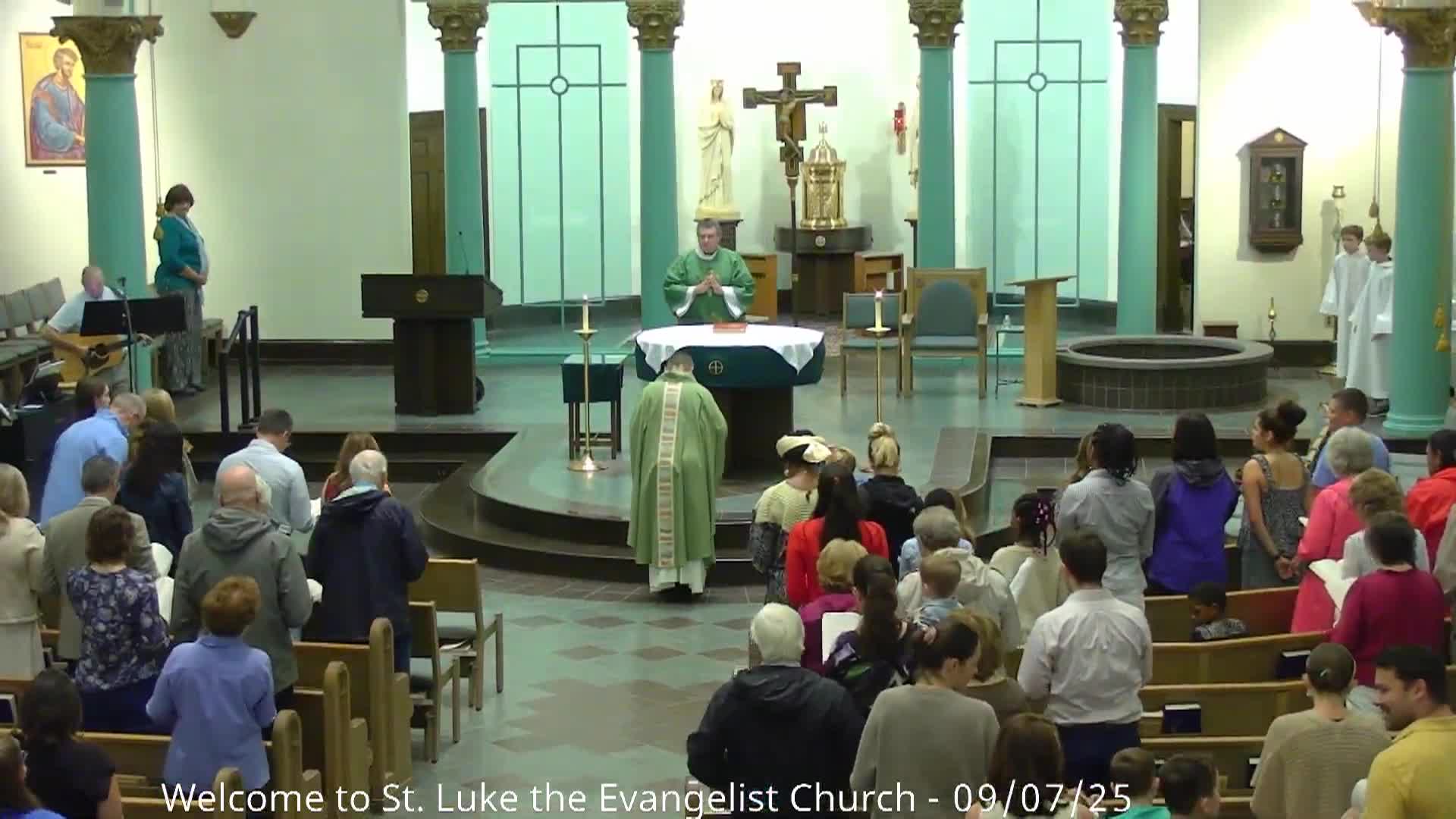 St. Luke's Parish - Twenty-Third Sunday in Ordinary Time - September 7, 2025