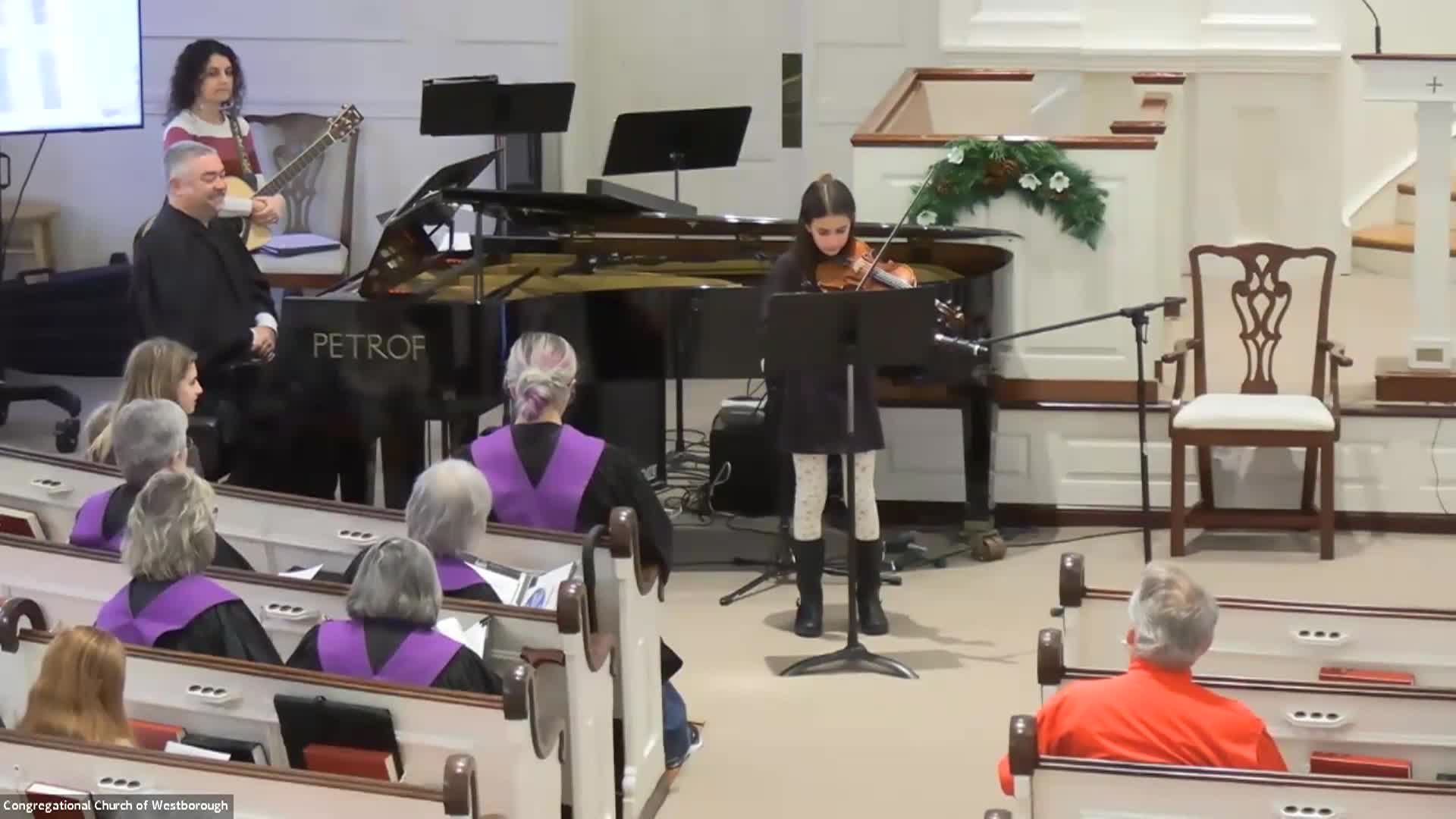 Congregational Church of Westborough Worship - November 30, 2025