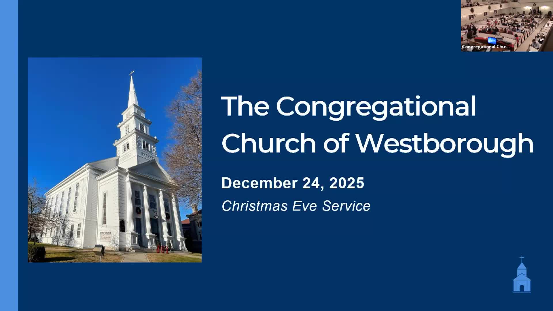 Congregation Church - December 24, 2025