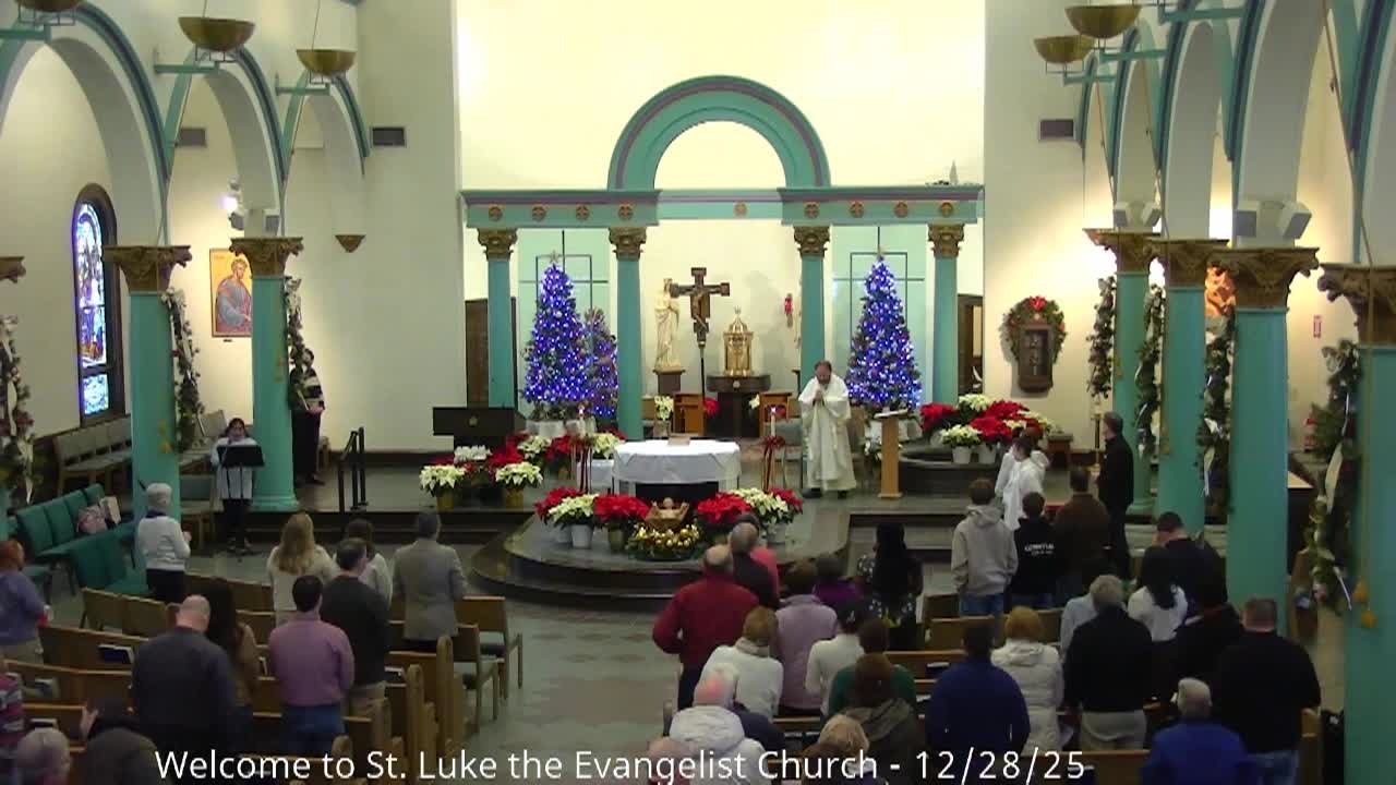 St Luke's - December 28, 2025 - 9:00 AM - Feast of the Holy Family of Jesus, Mary and Joseph