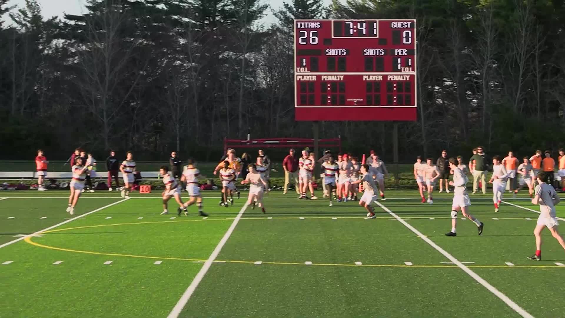 Algonquin Regional High School Rugby vs Catholic Memorial - April 9, 2026