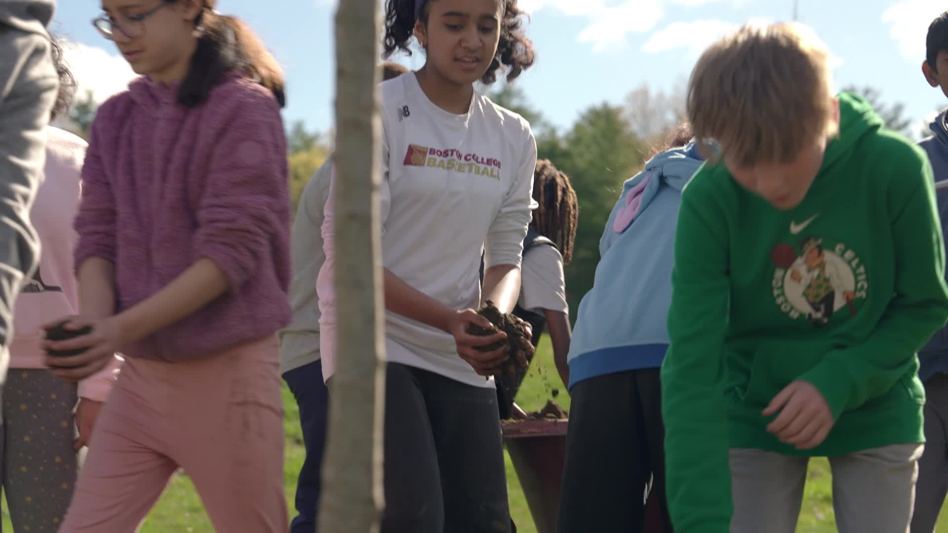 Team Exploration's Arbor Day Project - Mill Pond School - May 1, 2026