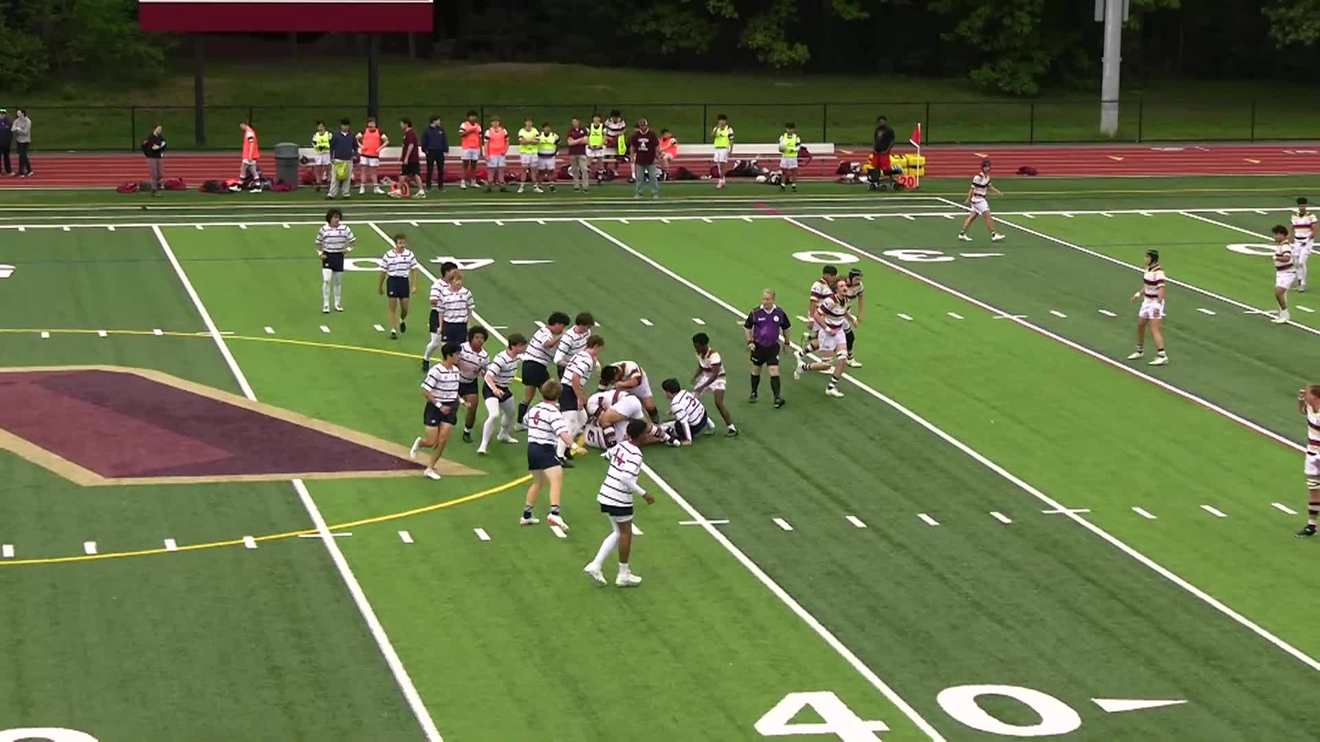 Algonquin Regional High School Rugby vs Brookline - May 21, 2026