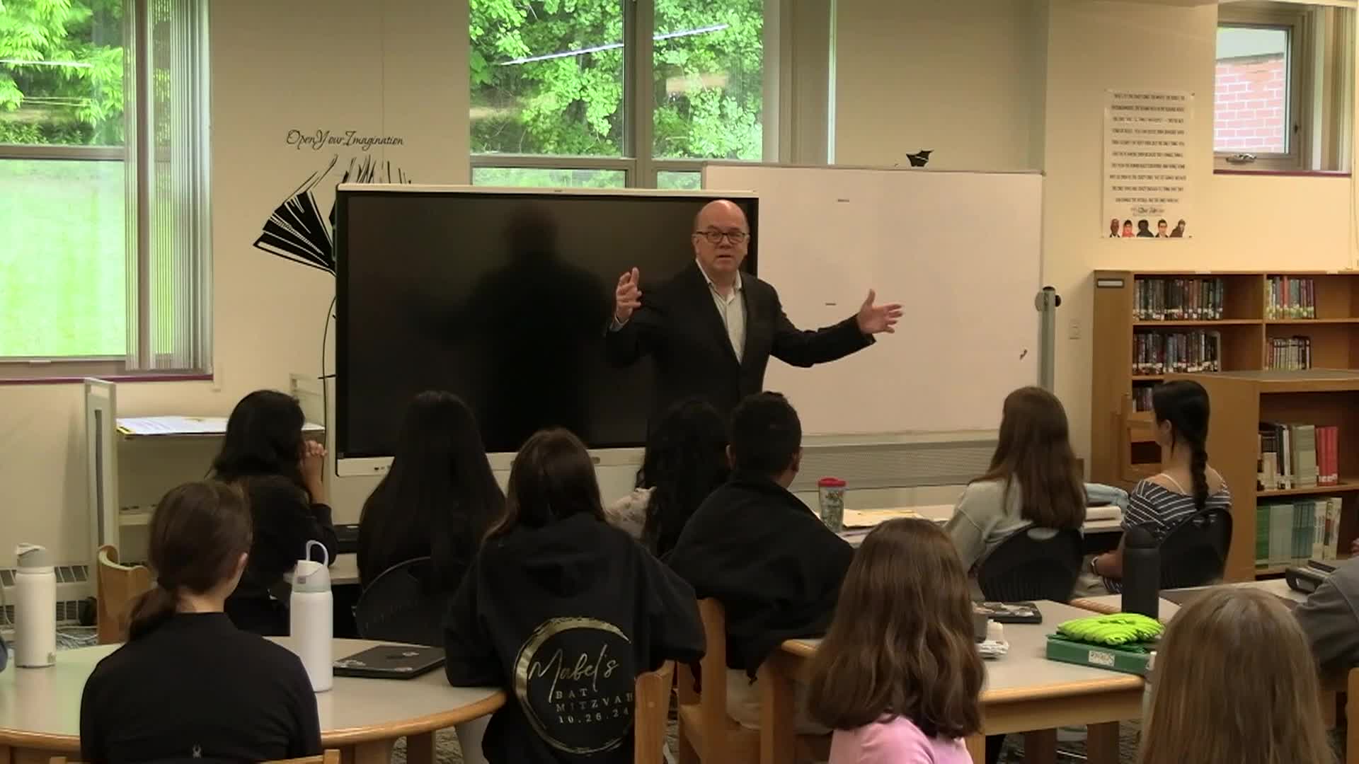 Representative Jim McGovern Visits Gibbons Middle School in Westborough - June 1, 2026