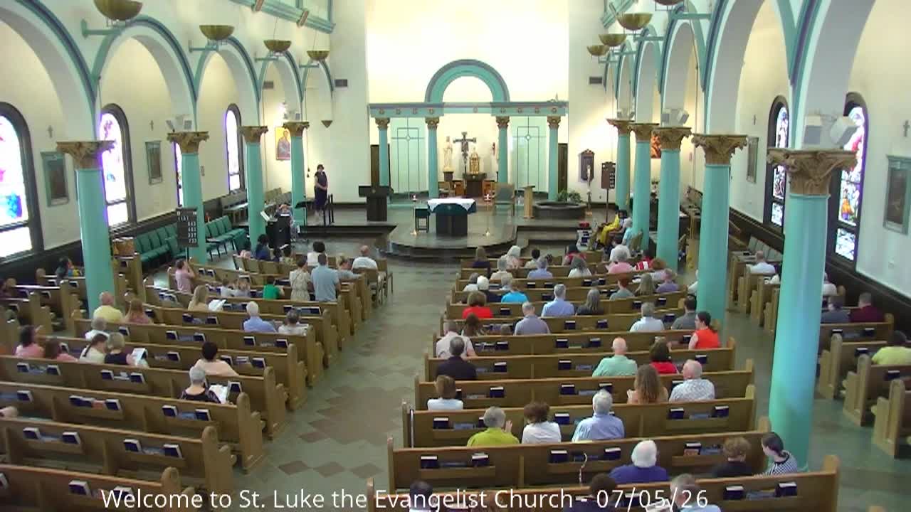 St Luke - July 5, 2026 - 9:00 AM - Fourteenth Sunday in Ordinary Time