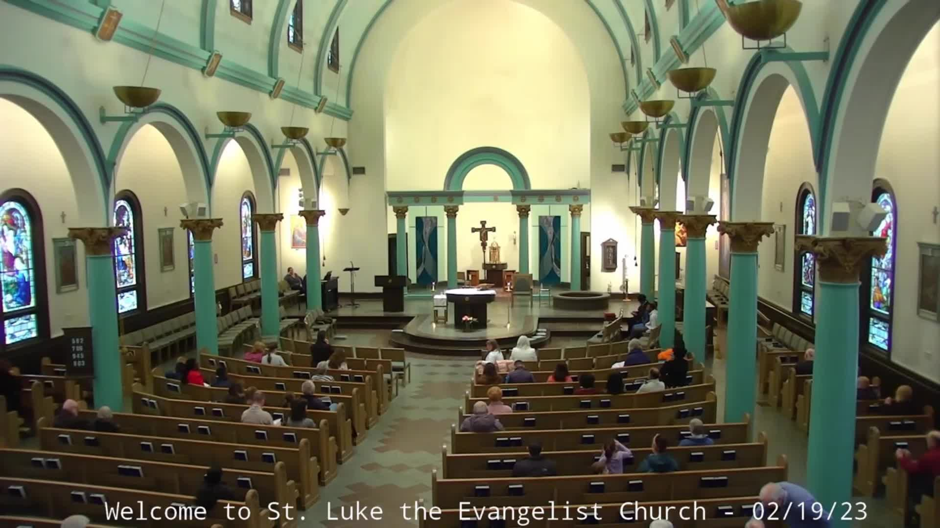 Thumbnail image for St. Luke's Mass - Seventh Sunday in Ordinary Time - February 19, 2023